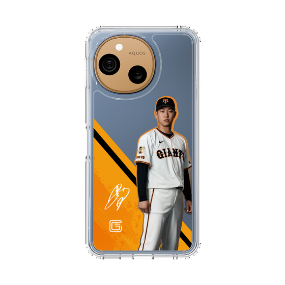 スリムプロテクションケース［ 読売ジャイアンツ - #19 YAMASAKI -サイン ］