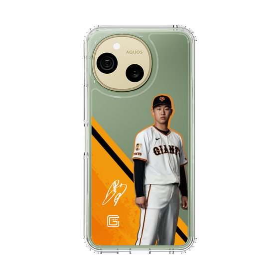 スリムプロテクションケース［ 読売ジャイアンツ - #19 YAMASAKI -サイン ］