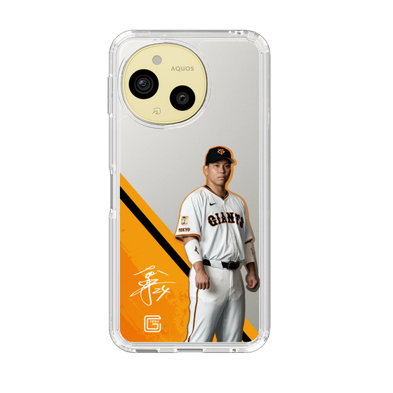 スリムプロテクションケース［ 読売ジャイアンツ - #24 OHSHIRO -サイン ］
