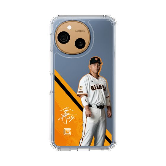 スリムプロテクションケース［ 読売ジャイアンツ - #24 OHSHIRO -サイン ］