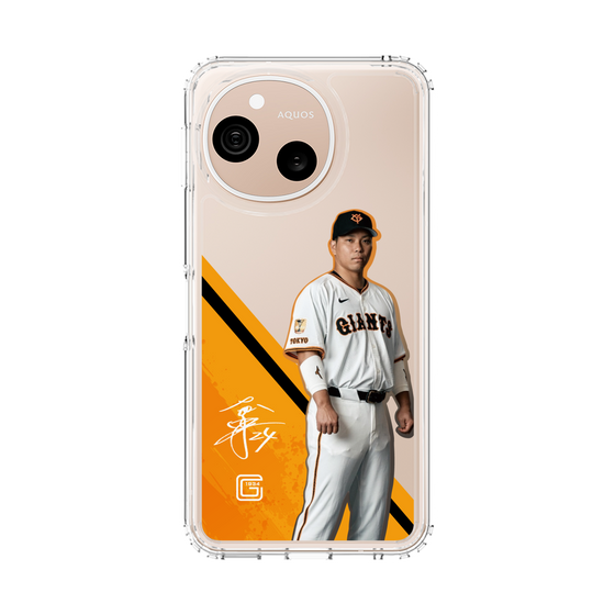 スリムプロテクションケース［ 読売ジャイアンツ - #24 OHSHIRO -サイン ］
