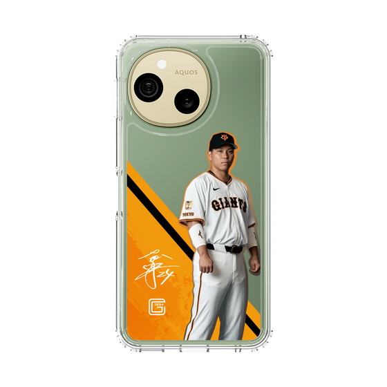 スリムプロテクションケース［ 読売ジャイアンツ - #24 OHSHIRO -サイン ］