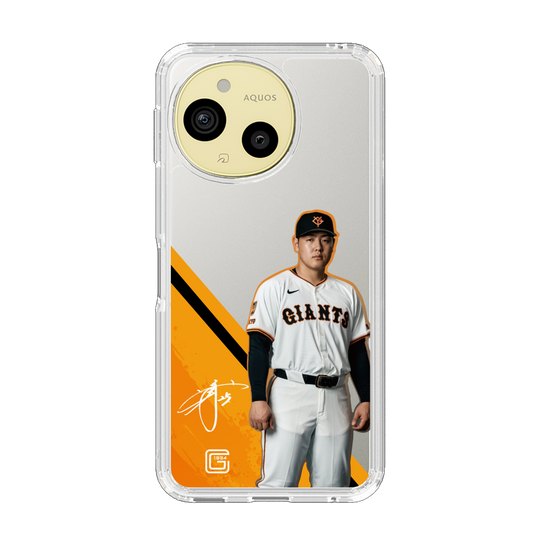 スリムプロテクションケース［ 読売ジャイアンツ - #25 OKAMOTO -サイン ］