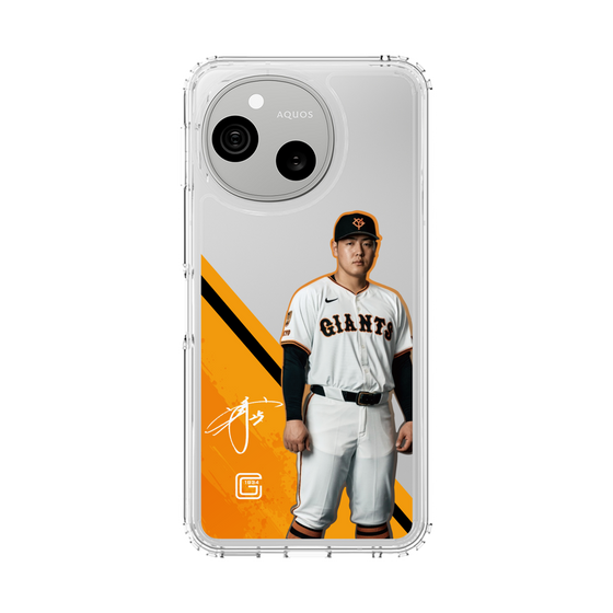 スリムプロテクションケース［ 読売ジャイアンツ - #25 OKAMOTO -サイン ］