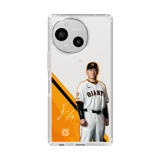 スリムプロテクションケース［ 読売ジャイアンツ - #27 KISHIDA -サイン ］