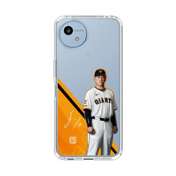 スリムプロテクションケース［ 読売ジャイアンツ - #27 KISHIDA -サイン ］