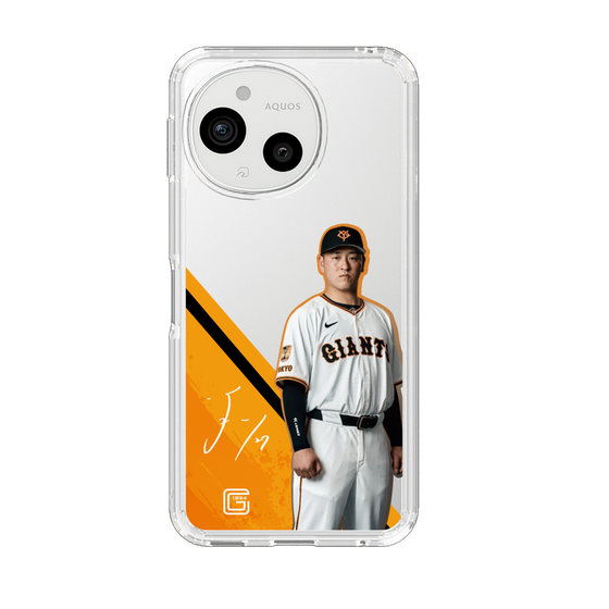 スリムプロテクションケース［ 読売ジャイアンツ - #27 KISHIDA -サイン ］