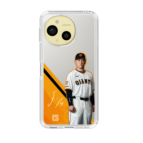 スリムプロテクションケース［ 読売ジャイアンツ - #27 KISHIDA -サイン ］