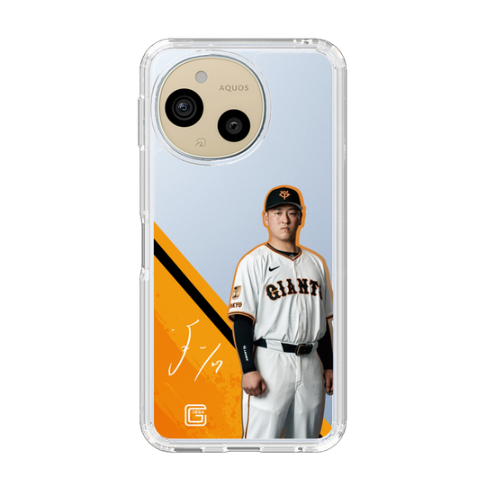 スリムプロテクションケース［ 読売ジャイアンツ - #27 KISHIDA -サイン ］