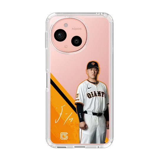 スリムプロテクションケース［ 読売ジャイアンツ - #27 KISHIDA -サイン ］