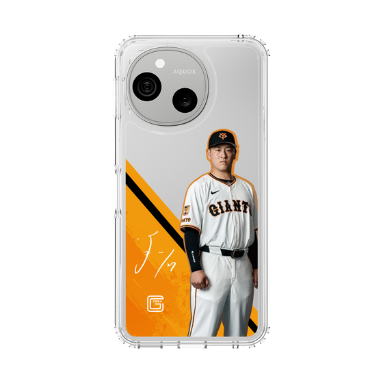 スリムプロテクションケース［ 読売ジャイアンツ - #27 KISHIDA -サイン ］