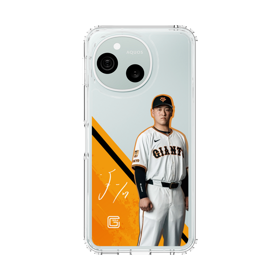 スリムプロテクションケース［ 読売ジャイアンツ - #27 KISHIDA -サイン ］