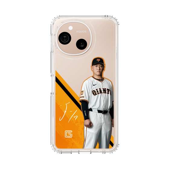 スリムプロテクションケース［ 読売ジャイアンツ - #27 KISHIDA -サイン ］
