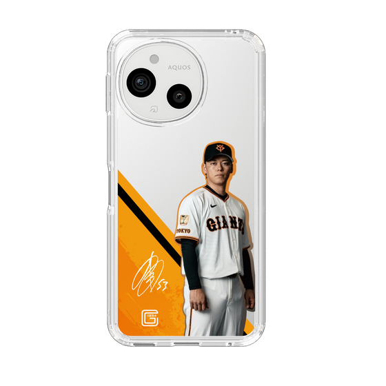 スリムプロテクションケース［ 読売ジャイアンツ - #53 TAKANASHI -サイン ］