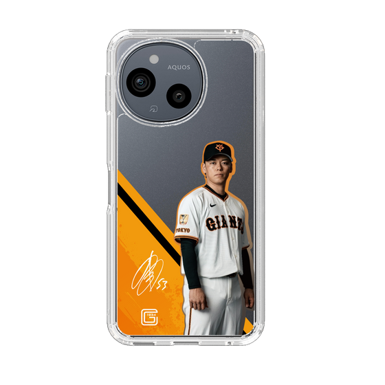 スリムプロテクションケース［ 読売ジャイアンツ - #53 TAKANASHI -サイン ］