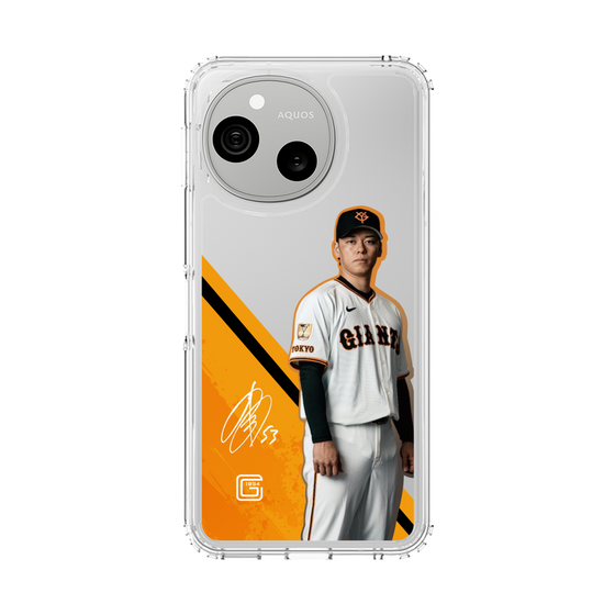 スリムプロテクションケース［ 読売ジャイアンツ - #53 TAKANASHI -サイン ］
