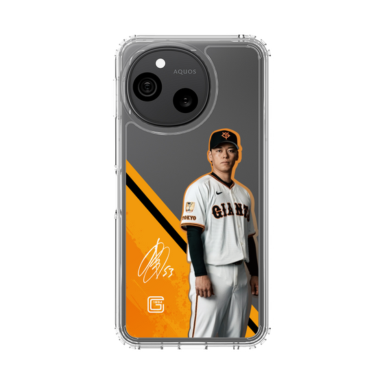 スリムプロテクションケース［ 読売ジャイアンツ - #53 TAKANASHI -サイン ］