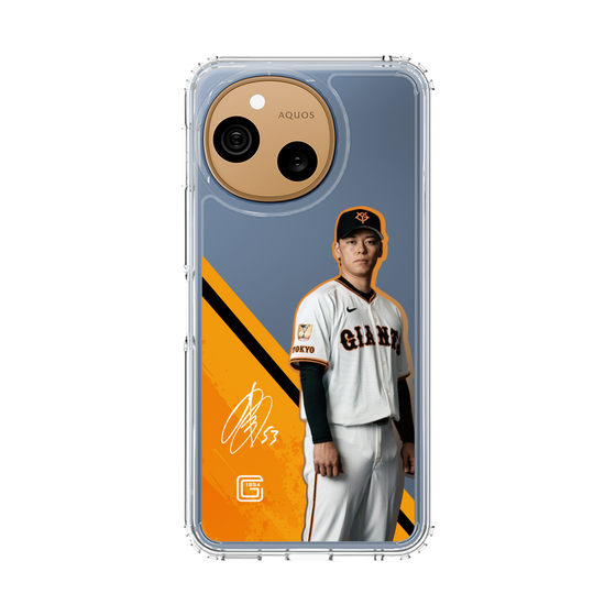 スリムプロテクションケース［ 読売ジャイアンツ - #53 TAKANASHI -サイン ］