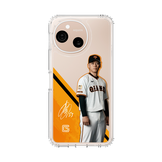 スリムプロテクションケース［ 読売ジャイアンツ - #53 TAKANASHI -サイン ］