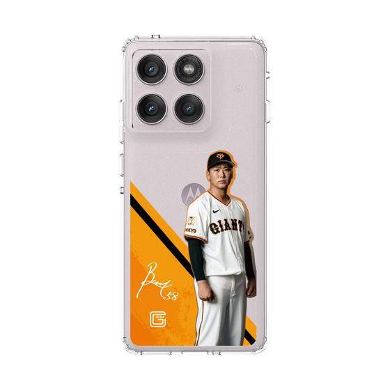 スリムプロテクションケース［ 読売ジャイアンツ - #58 FUNABASAMA -サイン ］