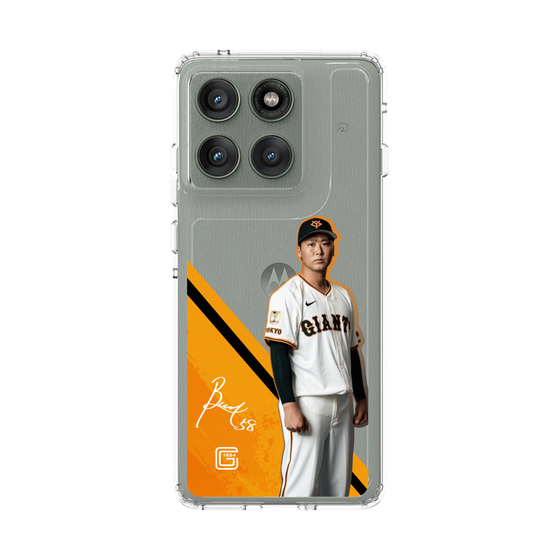 スリムプロテクションケース［ 読売ジャイアンツ - #58 FUNABASAMA -サイン ］