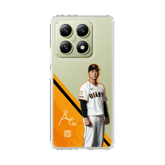 スリムプロテクションケース［ 読売ジャイアンツ - #58 FUNABASAMA -サイン ］