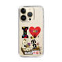 スリムプロテクションケース［ クシニョロ - アイラブ串カツ - クリア ］