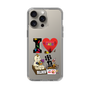 スリムプロテクションケース［ クシニョロ - アイラブ串カツ - クリア ］