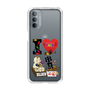 スリムプロテクションケース［ クシニョロ - アイラブ串カツ - クリア ］