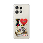スリムプロテクションケース［ クシニョロ - アイラブ串カツ - クリア ］