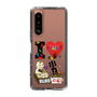 スリムプロテクションケース［ クシニョロ - アイラブ串カツ - クリア ］