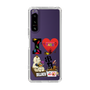スリムプロテクションケース［ クシニョロ - アイラブ串カツ - クリア ］