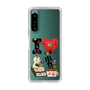 スリムプロテクションケース［ クシニョロ - アイラブ串カツ - クリア ］