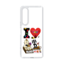 スリムプロテクションケース［ クシニョロ - アイラブ串カツ - クリア ］