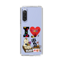 スリムプロテクションケース［ クシニョロ - アイラブ串カツ - クリア ］