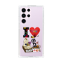 スリムプロテクションケース［ クシニョロ - アイラブ串カツ - クリア ］