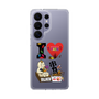 スリムプロテクションケース［ クシニョロ - アイラブ串カツ - クリア ］