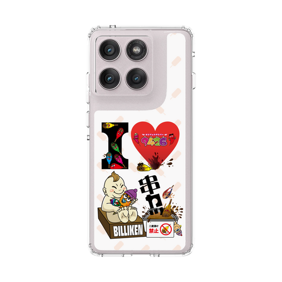 スリムプロテクションケース［ クシニョロ - アイラブ串カツ - カラー ］