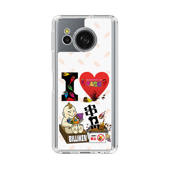 スリムプロテクションケース［ クシニョロ - アイラブ串カツ - カラー ］