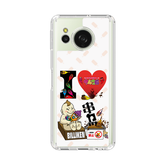 スリムプロテクションケース［ クシニョロ - アイラブ串カツ - カラー ］