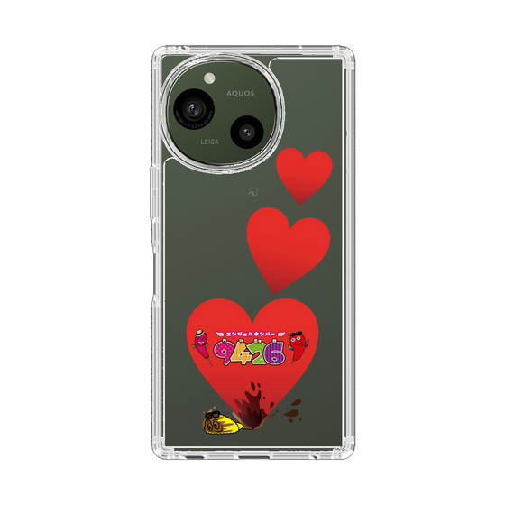 スリムプロテクションケース［ クシニョロ - angelナンバー - ハート ］