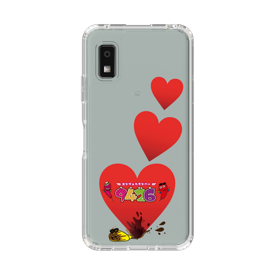 スリムプロテクションケース［ クシニョロ - angelナンバー - ハート ］