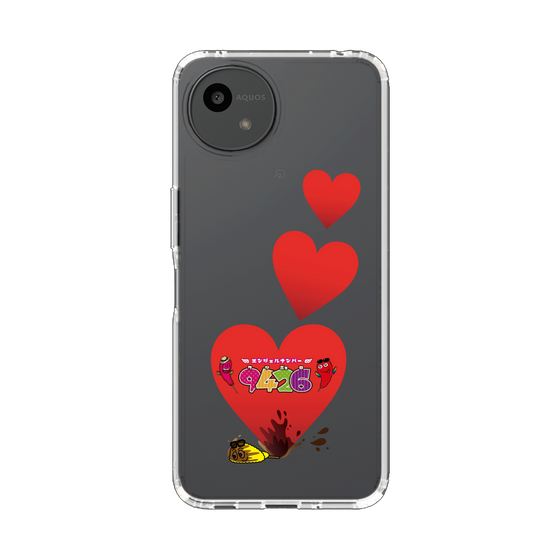 スリムプロテクションケース［ クシニョロ - angelナンバー - ハート ］