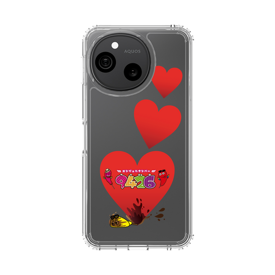 スリムプロテクションケース［ クシニョロ - angelナンバー - ハート ］