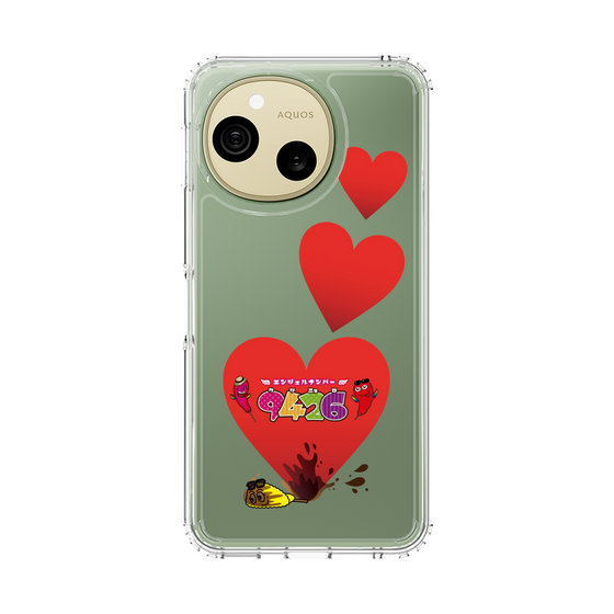 スリムプロテクションケース［ クシニョロ - angelナンバー - ハート ］