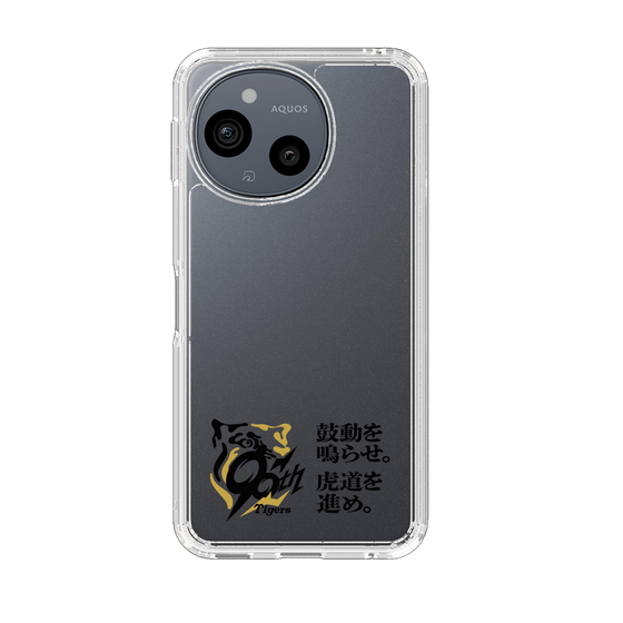 スリムプロテクションケース［ 阪神タイガース - 90周年ロゴ - キャッチコピー ］