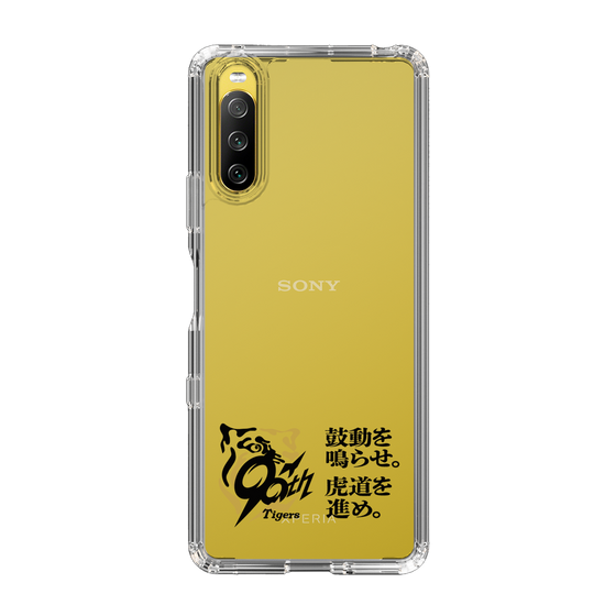 スリムプロテクションケース［ 阪神タイガース - 90周年ロゴ - キャッチコピー ］