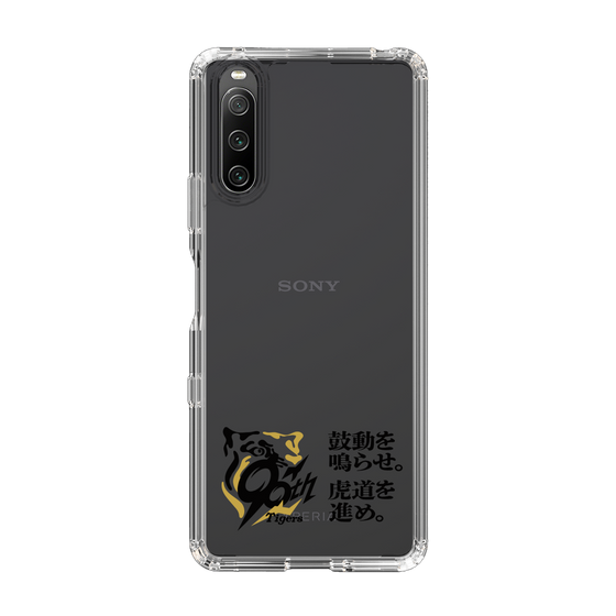 スリムプロテクションケース［ 阪神タイガース - 90周年ロゴ - キャッチコピー ］