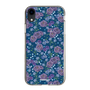 スリムプロテクションケース［ 日比谷花壇 - FloralSymphony - ネイビー ］