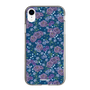 スリムプロテクションケース［ 日比谷花壇 - FloralSymphony - ネイビー ］
